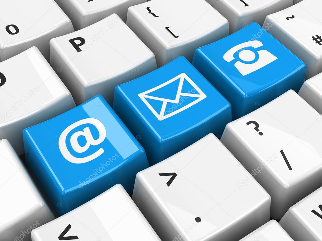 Modulo di contatto su una pagina web