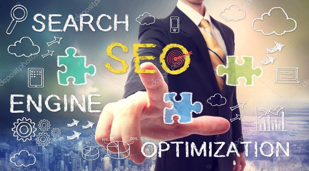 Dashboard con grafici SEO in crescita